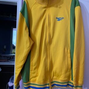 Reebok Vibrant Yellow and Green Jacket